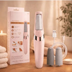 LIMEPLUS™ : La lime à pied électrique ultra doux, rechargeable et facile d'utilisation. Avec ça plus de talon calleux