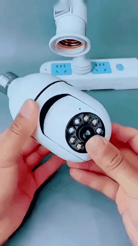 CAM360™: La Caméra de surveillance 4K Rotative. Avec ça Gardez toujours un œil sur TOUS !